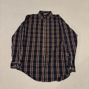 Carhartt Rugged Outdoor‎ Wear Mens Shirt Large Plaid Button Down Workwear Casual
